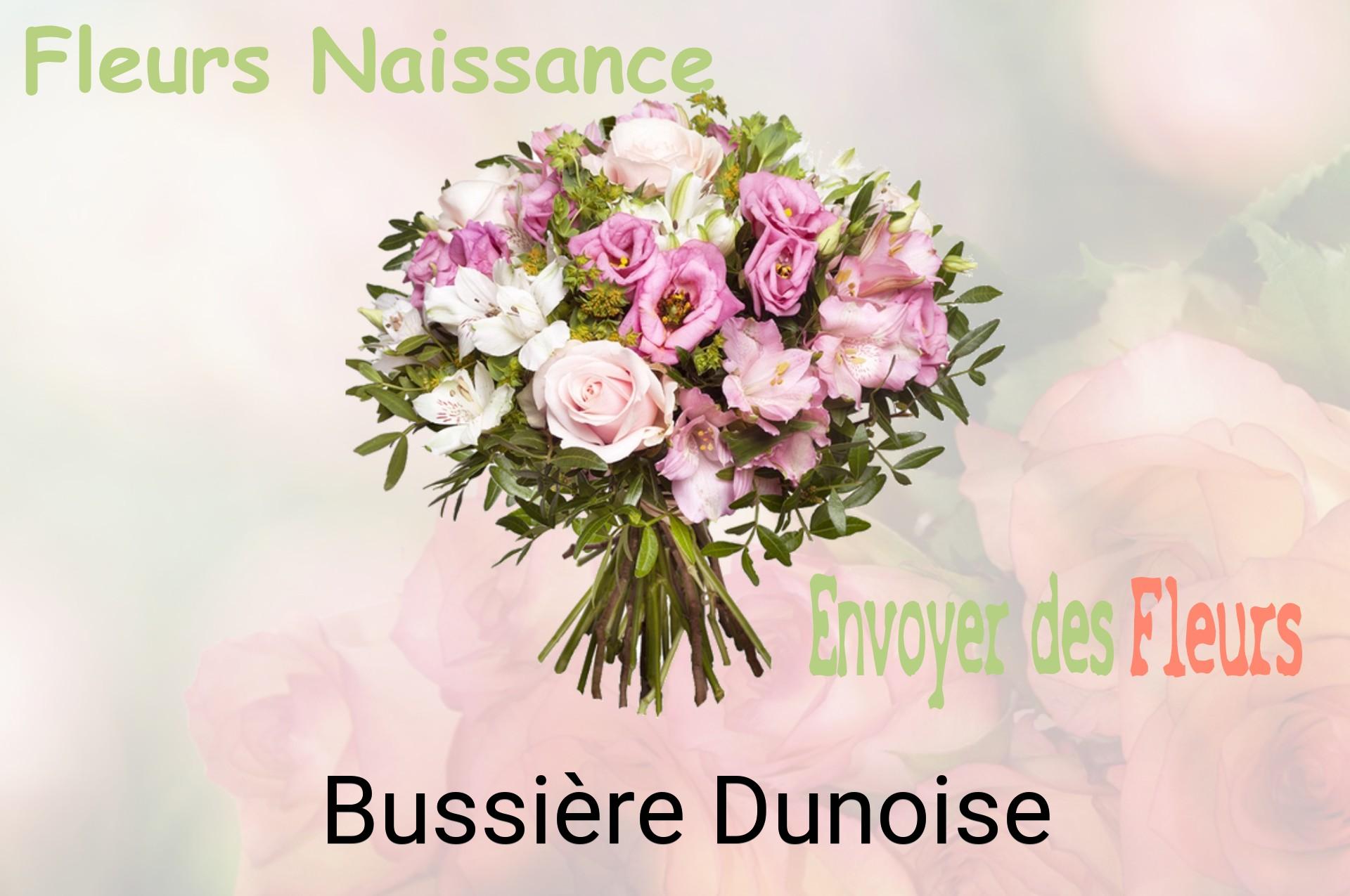 Bouquet de fleurs de naissance livré à Bussière-Dunoise